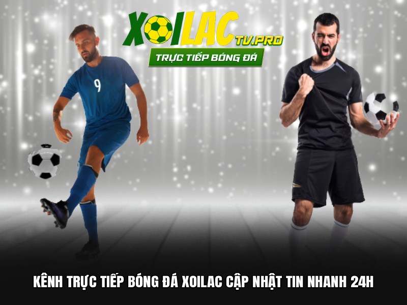 Kênh trực tiếp bóng đá Xoilac cập nhật tin nhanh 24h