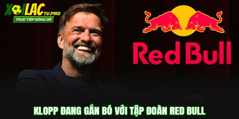 Klopp đang gắn bó với tập đoàn Red Bull